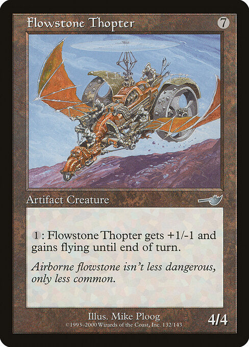 Flowstone Thopter (132) - Nemesis - Game On