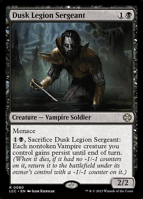 Dusk Legion Sergeant (80) - The Lost Caverns of Ixalan Commander - Game On