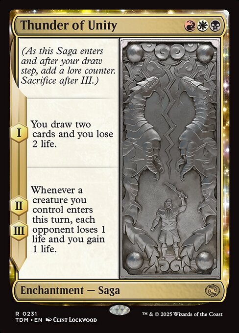 Thunder of Unity (231) - Tarkir: Dragonstorm - Game On