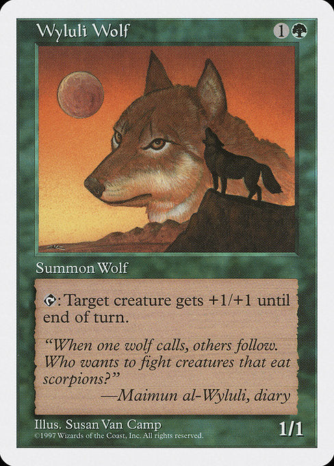 Wyluli Wolf (345) - Fifth Edition - Game On