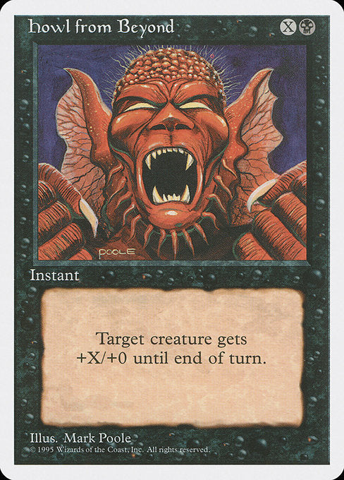 Howl from Beyond (141) - Fourth Edition - Game On