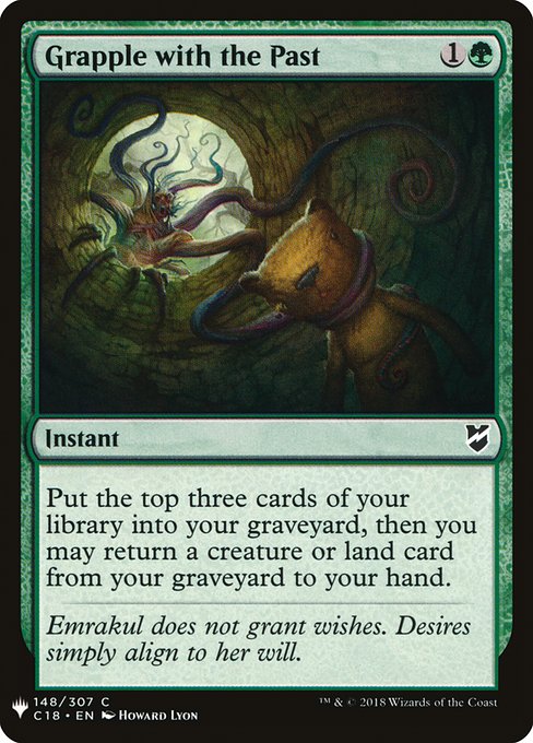 Grapple with the Past (C18-148) - The List - Game On