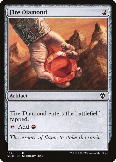 Fire Diamond (164) - Crimson Vow Commander - Game On