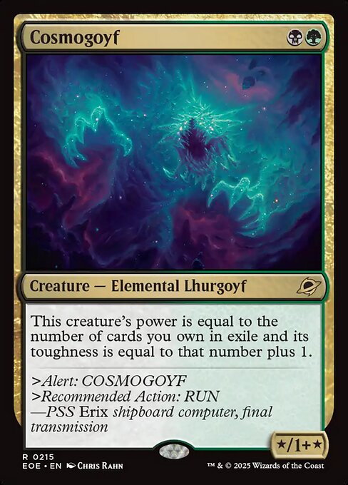 Cosmogoyf (215) (Foil) - Edge of Eternities - Game On