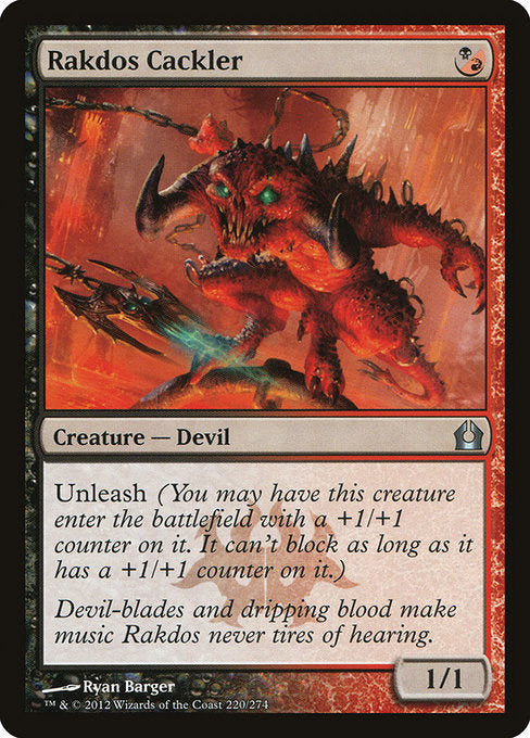 Rakdos Cackler (220) - Return to Ravnica - Game On