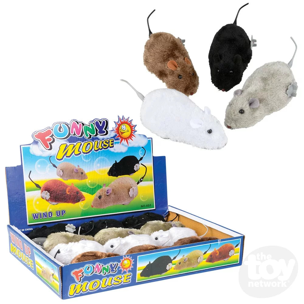 6" Wind-Up Mouse - Game On