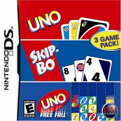 Uno & SkipBo & Free Fall - Nintendo DS (Loose (Game Only)) - Game On