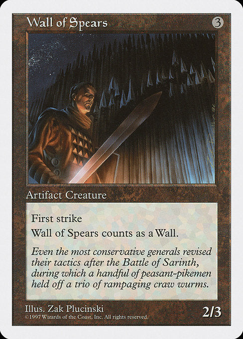 Wall of Spears (407) - Fifth Edition - Game On