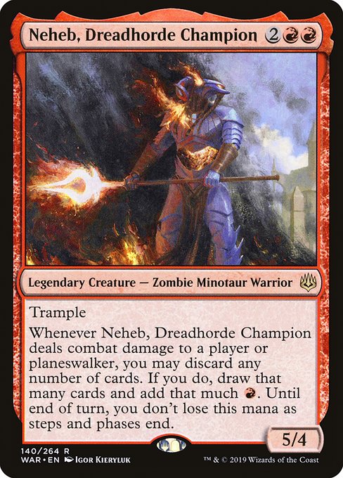 Neheb, Dreadhorde Champion (140) - War of the Spark - Game On