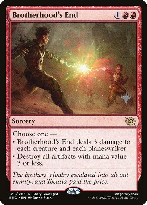 Brotherhood's End (128p) - The Brothers' War Promos - Game On
