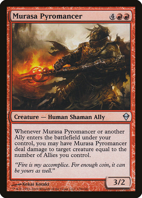 Murasa Pyromancer (139) - Zendikar - Game On