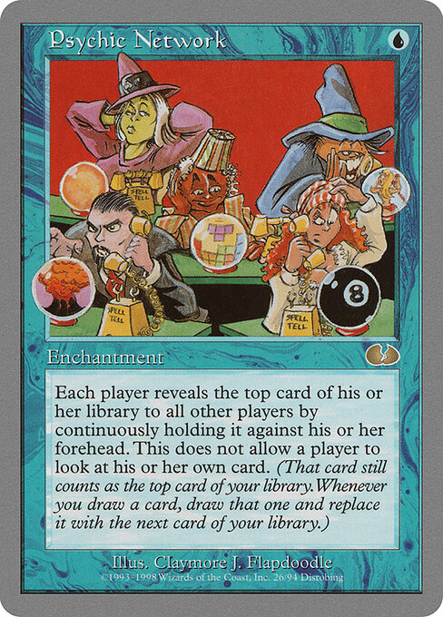 Psychic Network (26) - Unglued - Game On