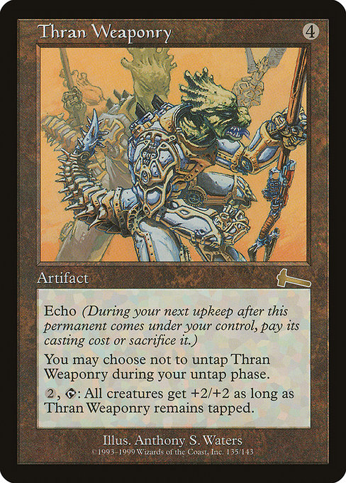 Thran Weaponry (135) (Foil) - Urza's Legacy - Game On