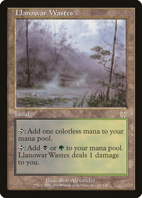 Llanowar Wastes (141) - Apocalypse - Game On