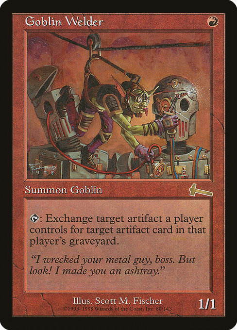 Goblin Welder (80) (Foil) - Urza's Legacy - Game On
