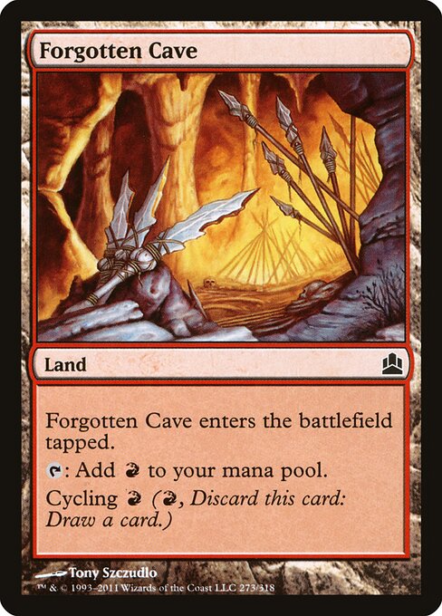 Forgotten Cave (273) - Commander 2011 - Game On