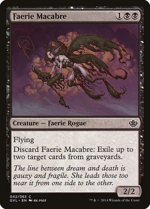 Faerie Macabre (42) - Duel Decks Anthology: Garruk vs. Liliana - Game On