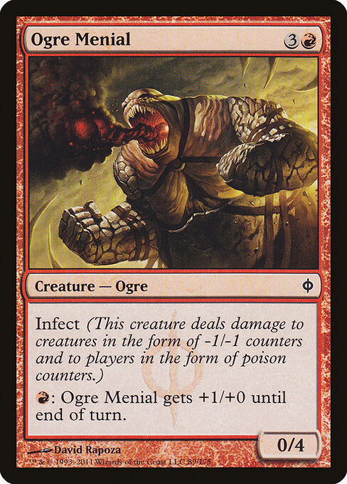 Ogre Menial (89) (Foil) - New Phyrexia - Game On