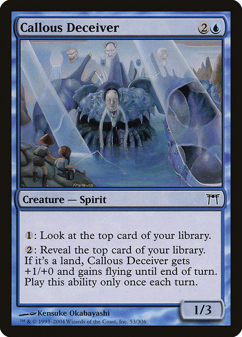 Callous Deceiver (53) (Foil) - Champions of Kamigawa - Game On