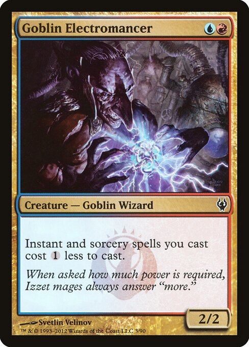 Goblin Electromancer (3) - Duel Decks: Izzet vs. Golgari - Game On