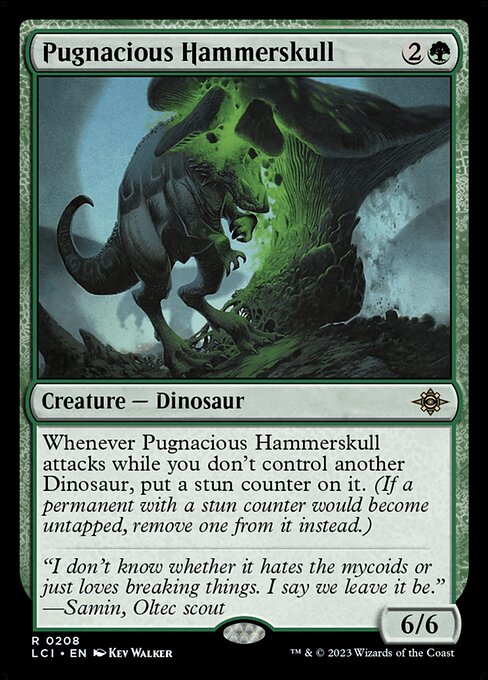 Pugnacious Hammerskull (208) (Foil) - The Lost Caverns of Ixalan - Game On