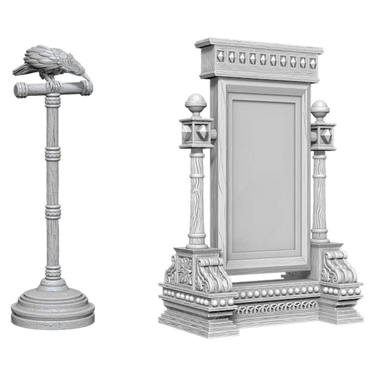 Mirror & Bird on Stand Retired - Terrain - Game On