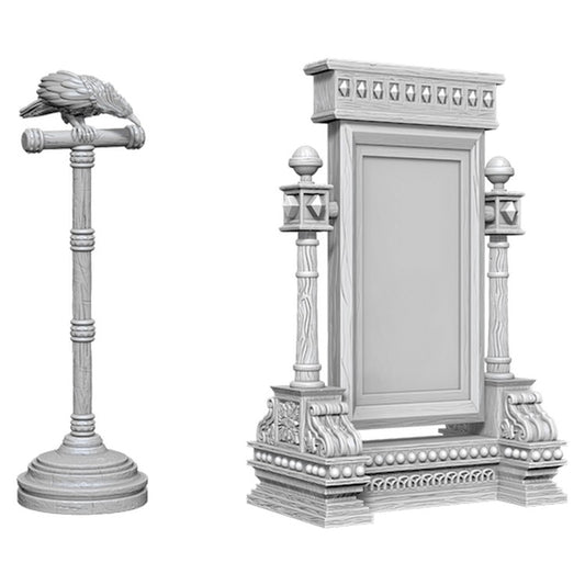 Mirror & Bird on Stand Retired - Terrain - Game On