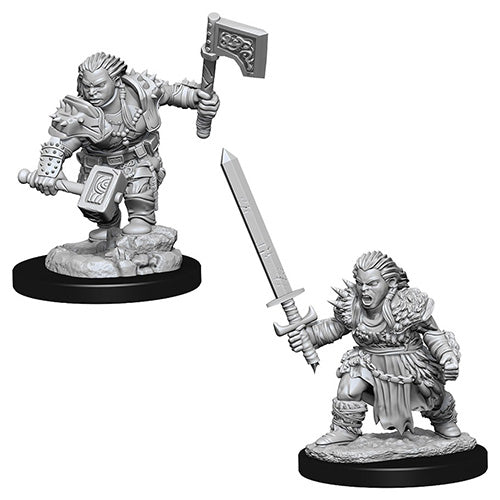 Dwarf Barbarian Female - Character - Game On