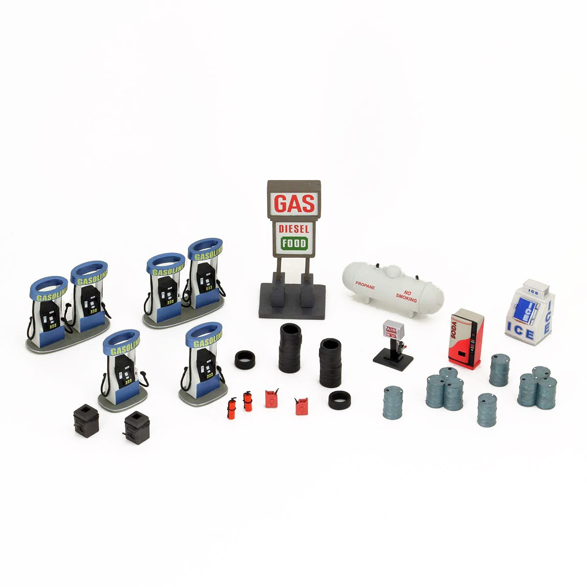 Wizkids 4D Gas Station - Terrain - Game On