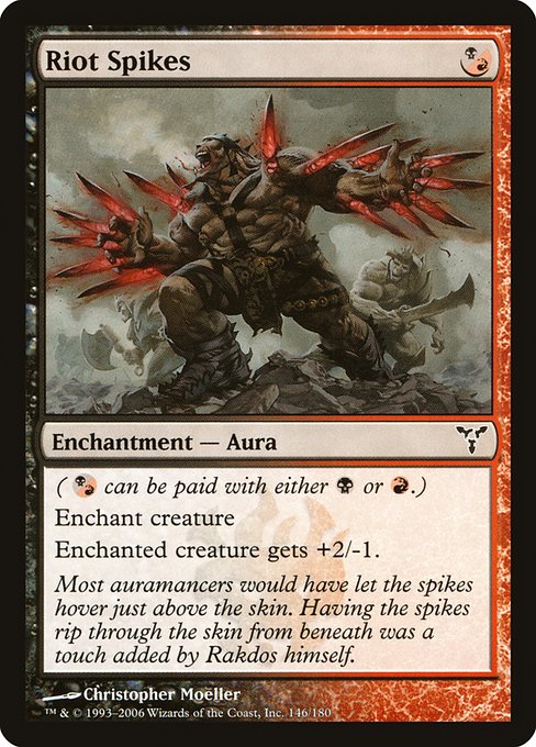 Riot Spikes (146) (Foil) - Dissension - Game On