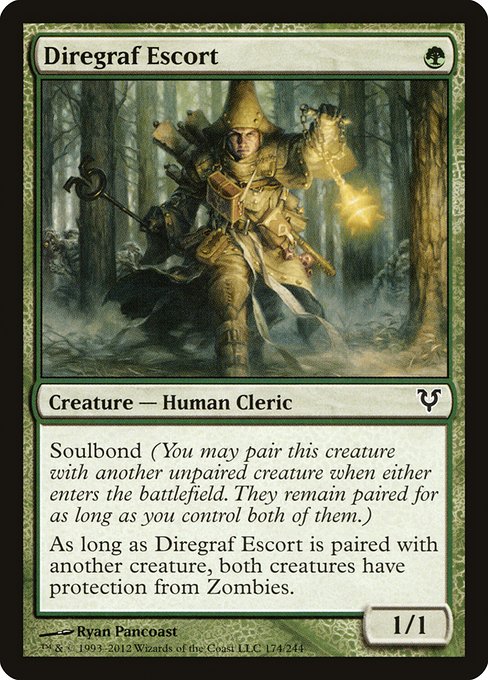 Diregraf Escort (174) (Foil) - Avacyn Restored - Game On
