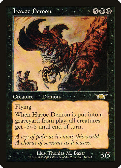 Havoc Demon (74) - Legions - Game On