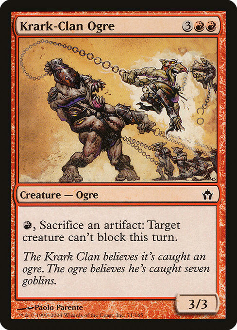 Krark-Clan Ogre (71) (Foil) - Fifth Dawn - Game On