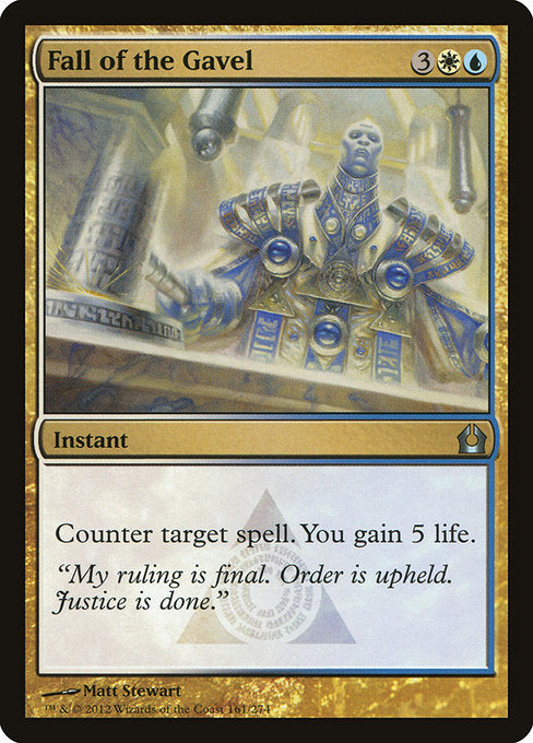 Fall of the Gavel (161) (Foil) - Return to Ravnica - Game On
