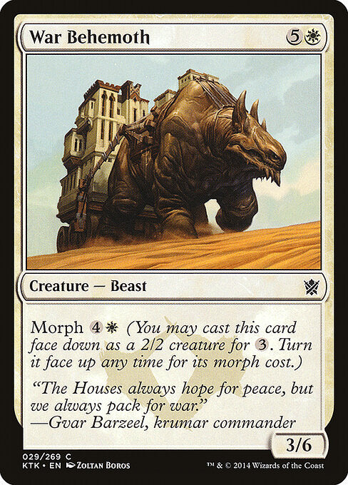 War Behemoth (29) - Khans of Tarkir - Game On