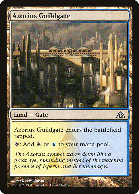 Azorius Guildgate (146) (Foil) - Dragon's Maze - Game On