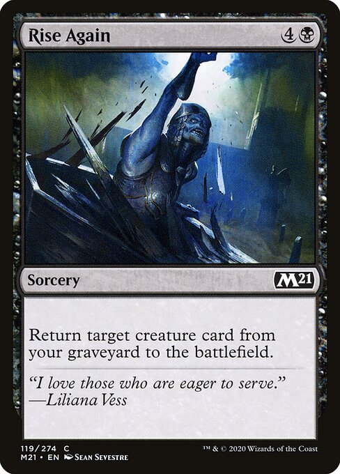 Rise Again (119) - Core Set 2021 - Game On