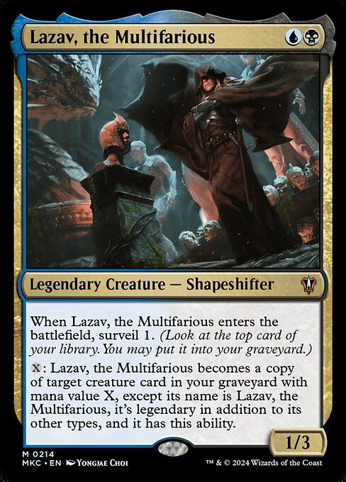 Lazav, the Multifarious (214) - Murders at Karlov Manor Commander - Game On