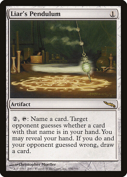 Liar's Pendulum (196) - Mirrodin - Game On