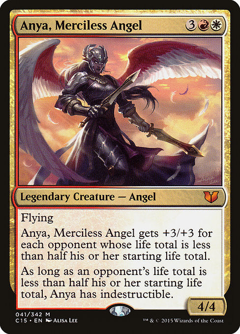 Anya, Merciless Angel (41) - Commander 2015 - Game On
