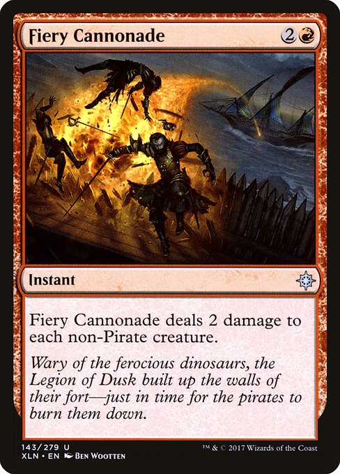 Fiery Cannonade (143) - Ixalan - Game On