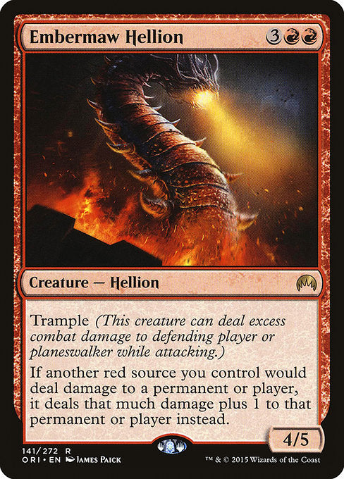 Embermaw Hellion (141) (Foil) - Magic Origins - Game On