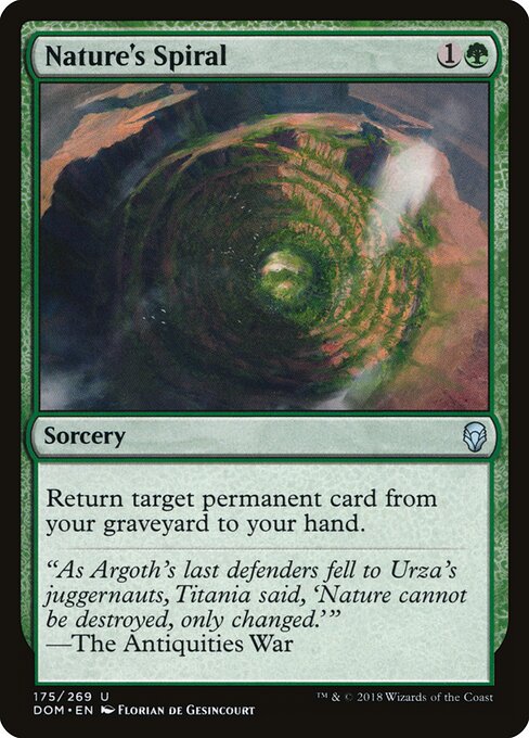 Nature's Spiral (175) (Foil) - Dominaria - Game On