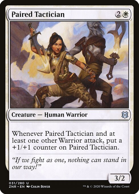 Paired Tactician (31) (Foil) - Zendikar Rising - Game On