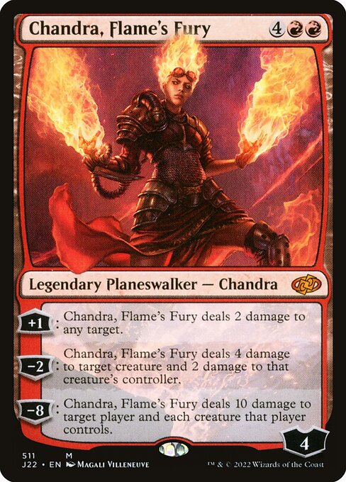 Chandra, Flame's Fury (511) - Jumpstart 2022 - Game On