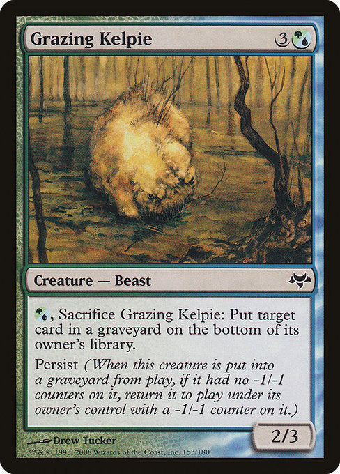 Grazing Kelpie (153) (Foil) - Eventide - Game On