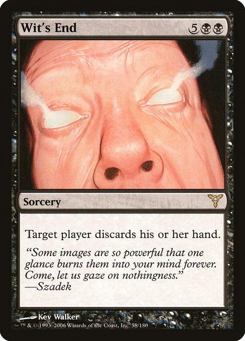 Wit's End (58) (Foil) - Dissension - Game On