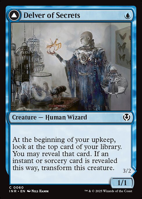 Delver of Secrets // Insectile Aberration (60) - Innistrad Remastered - Game On