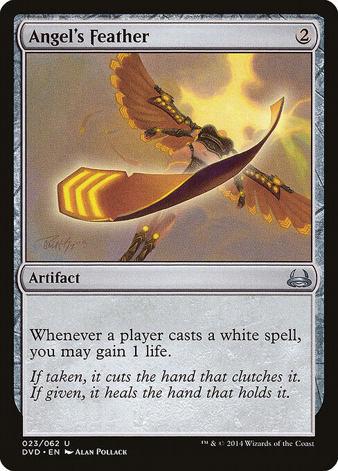 Angel's Feather (23) - Duel Decks Anthology: Divine vs. Demonic - Game On