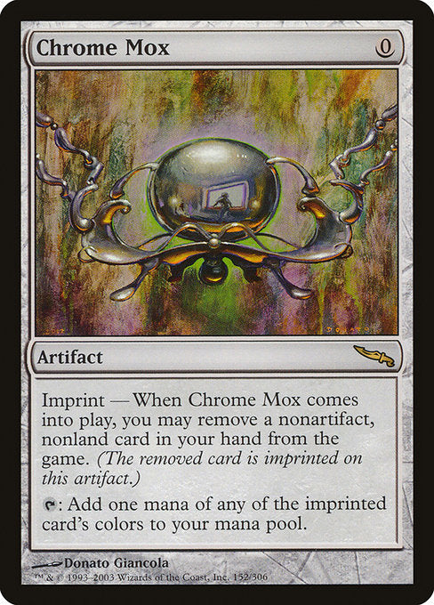 Chrome Mox (152) (Foil) - Mirrodin - Game On